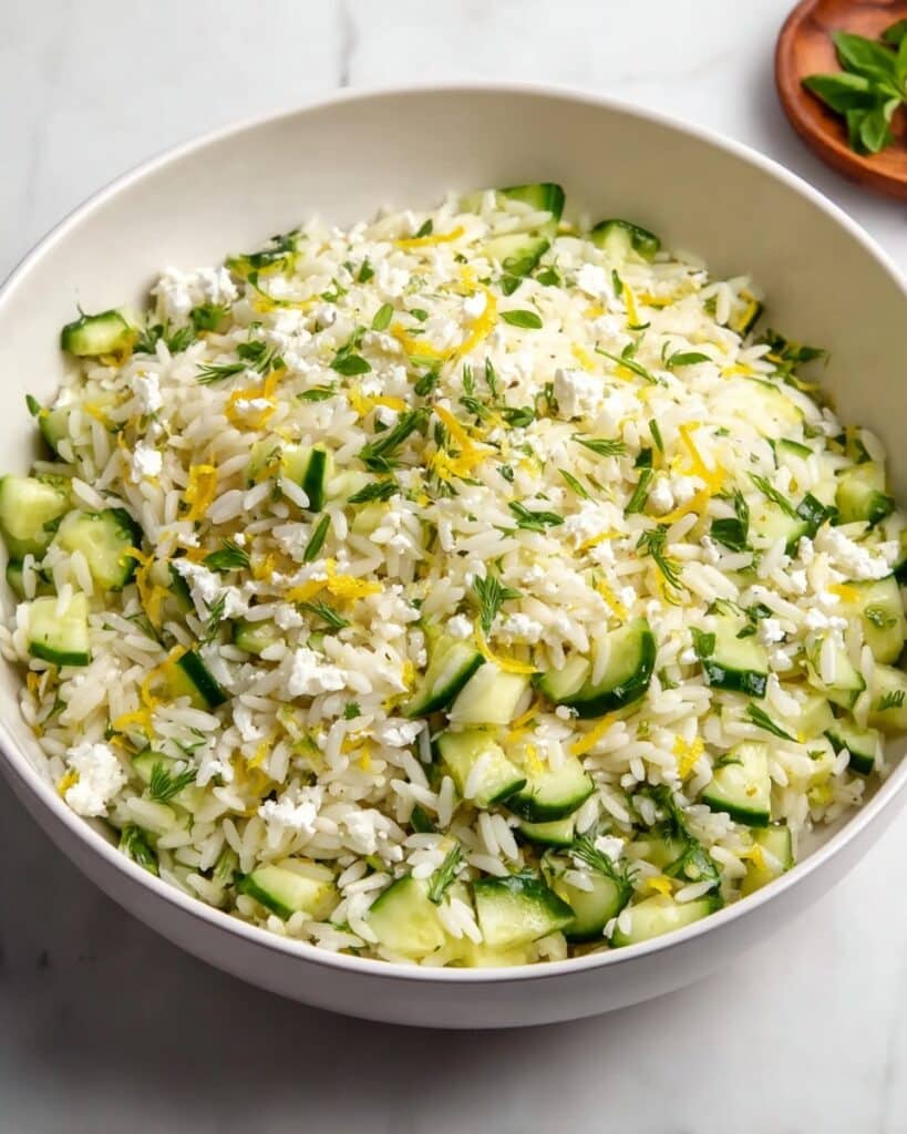 Best Cucumber Lemon Orzo Salad Recipe
