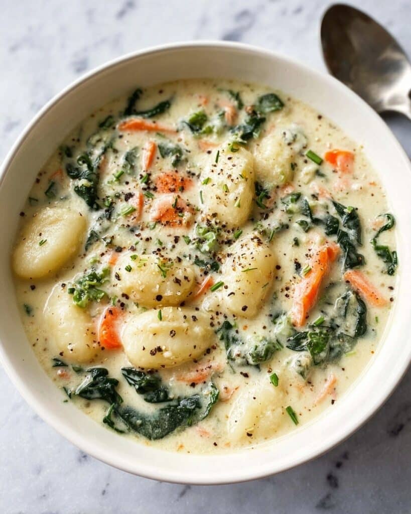 Creamy Chicken Gnocchi Soup Recipe