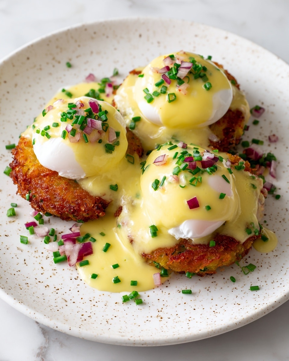 Easy Latke Eggs Benedict Recipe