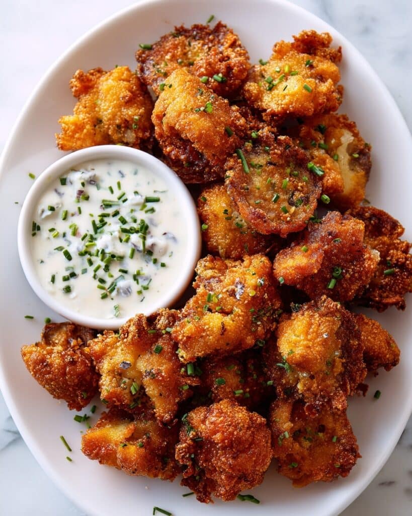 Crispy Fried Mushrooms Recipe