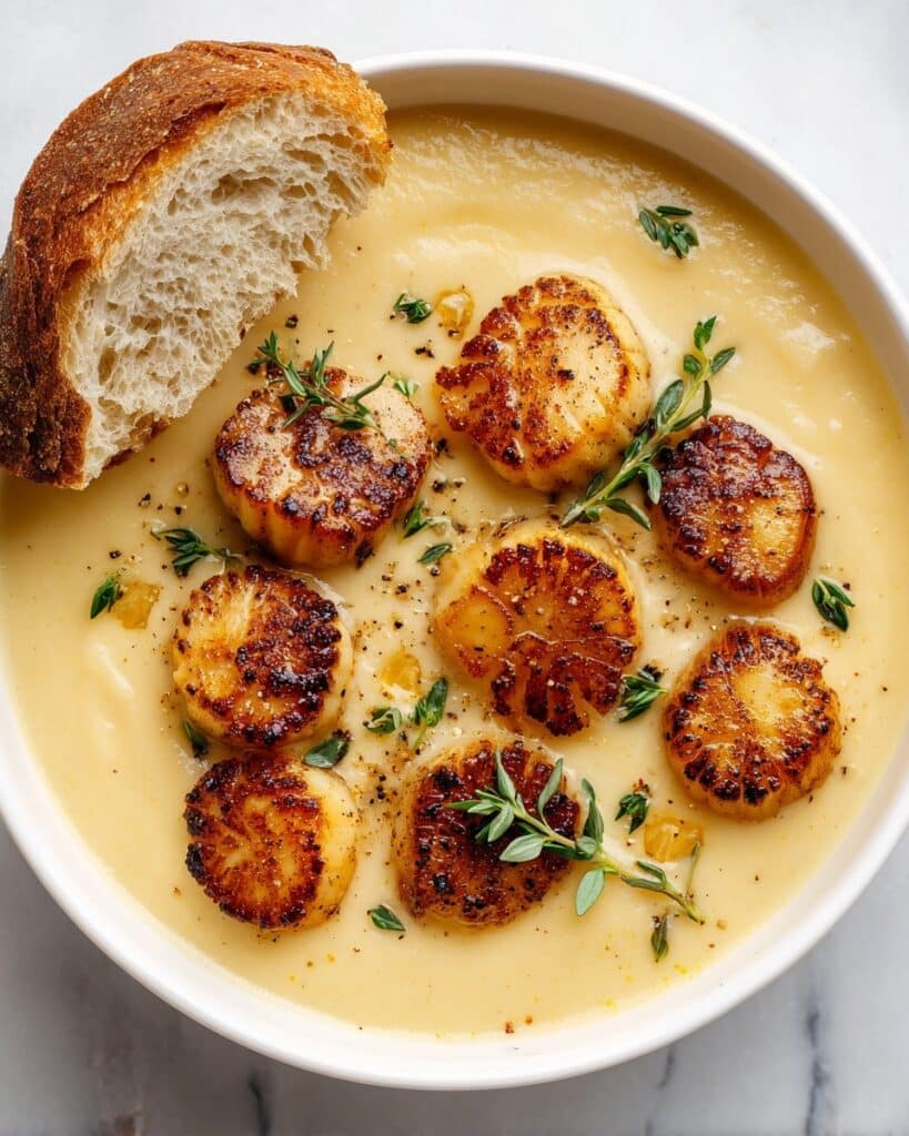 Rustic Country French Garlic Soup Recipe