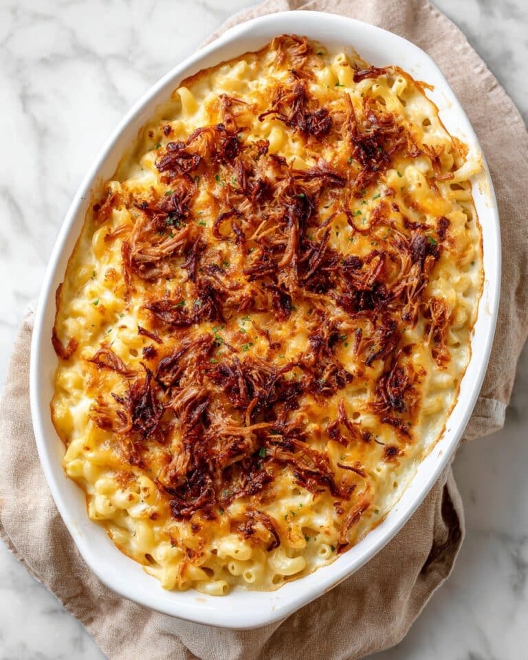 Decadent BBQ Pulled Pork Mac and Cheese Recipe