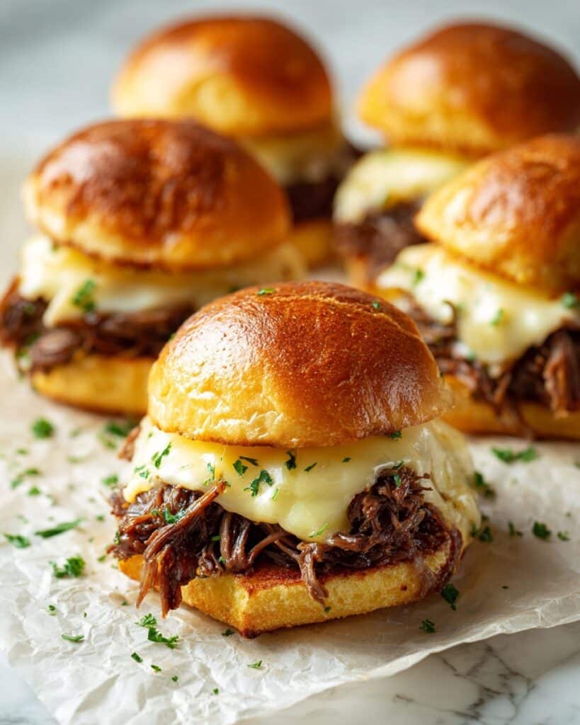 Crockpot French Dip Sandwiches Recipe