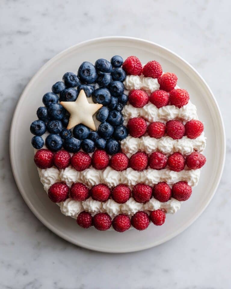 American Flag Fruit Pizza Recipe