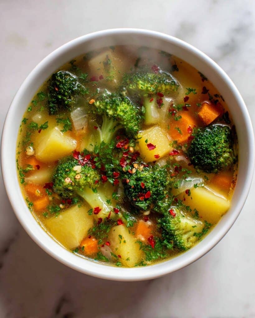 Traditional Italian Broccoli Soup Recipe