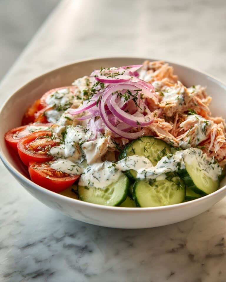 Zesty Tzatziki Chicken Salad Recipe
