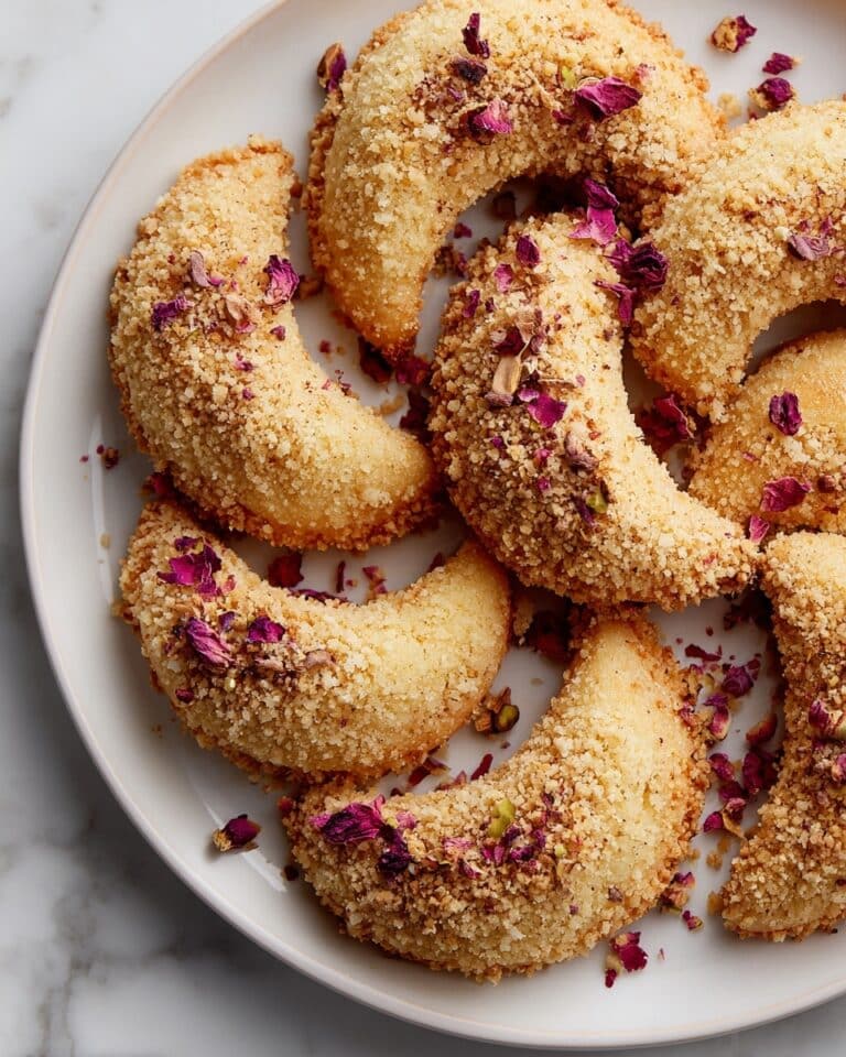 Delicious Middle Eastern Qatayef: Sweet Nut-Filled Pancakes with Syrup Recipe