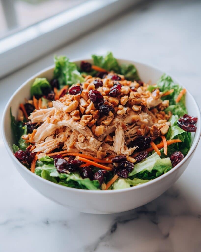 Asian Chicken Cranberry Salad Recipe