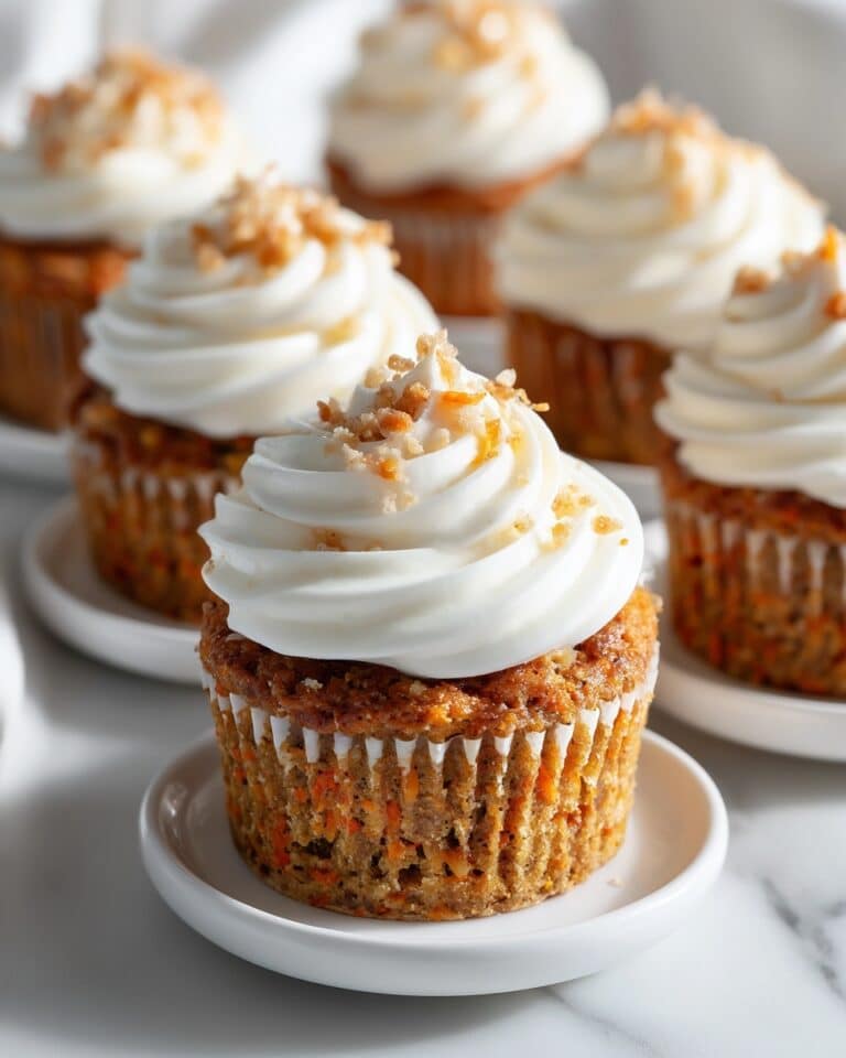 Classic Spiced Carrot Cupcakes with Cream Cheese Frosting Recipe