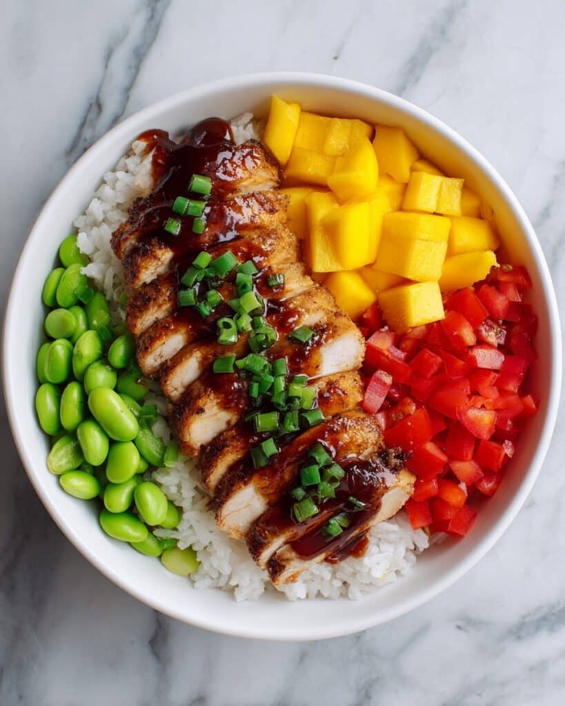 Tropical Teriyaki Chicken Rice Bowl Recipe