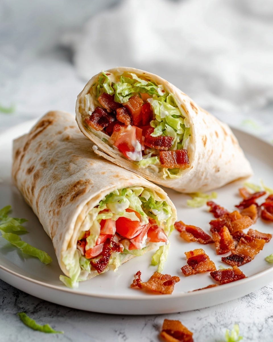 Gourmet BLT Wraps with Secret Sauce Recipe