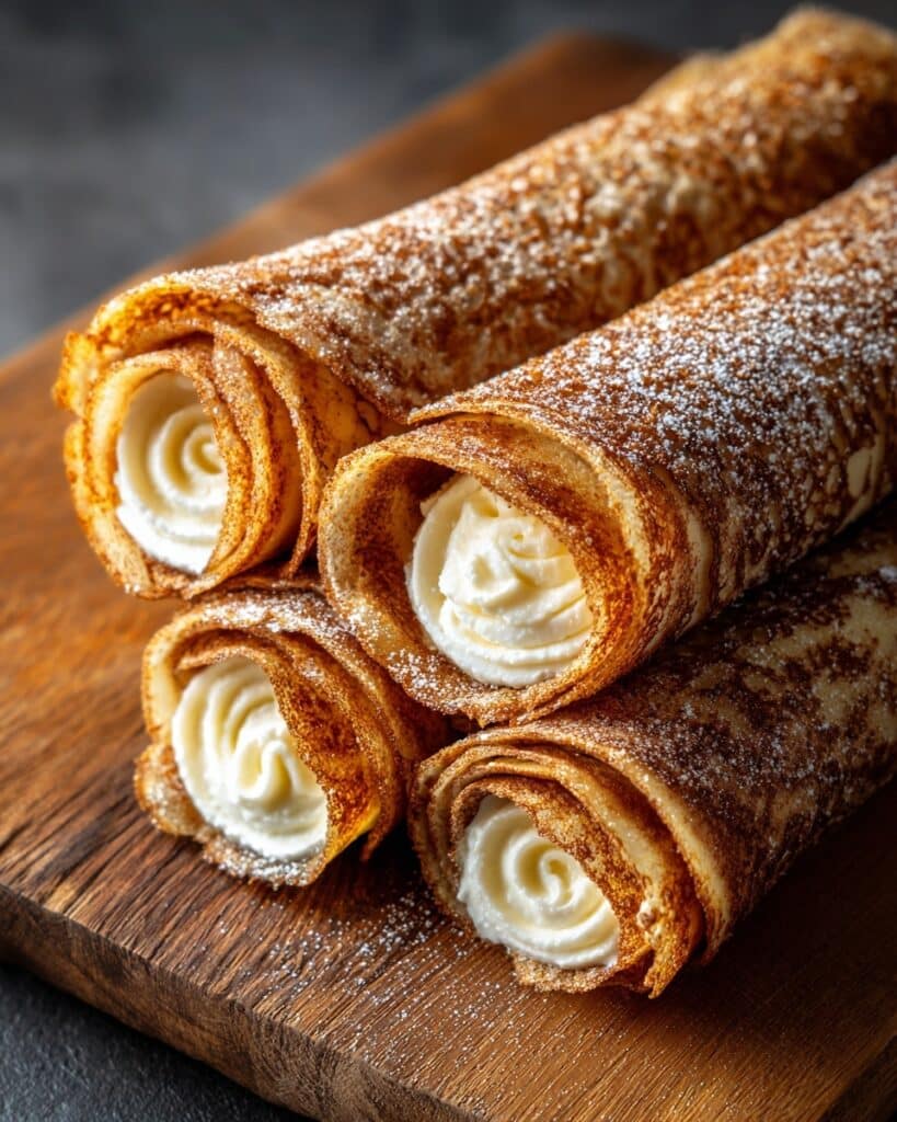 Crispy Keto Cinnamon Cream Cheese Roll Ups Recipe