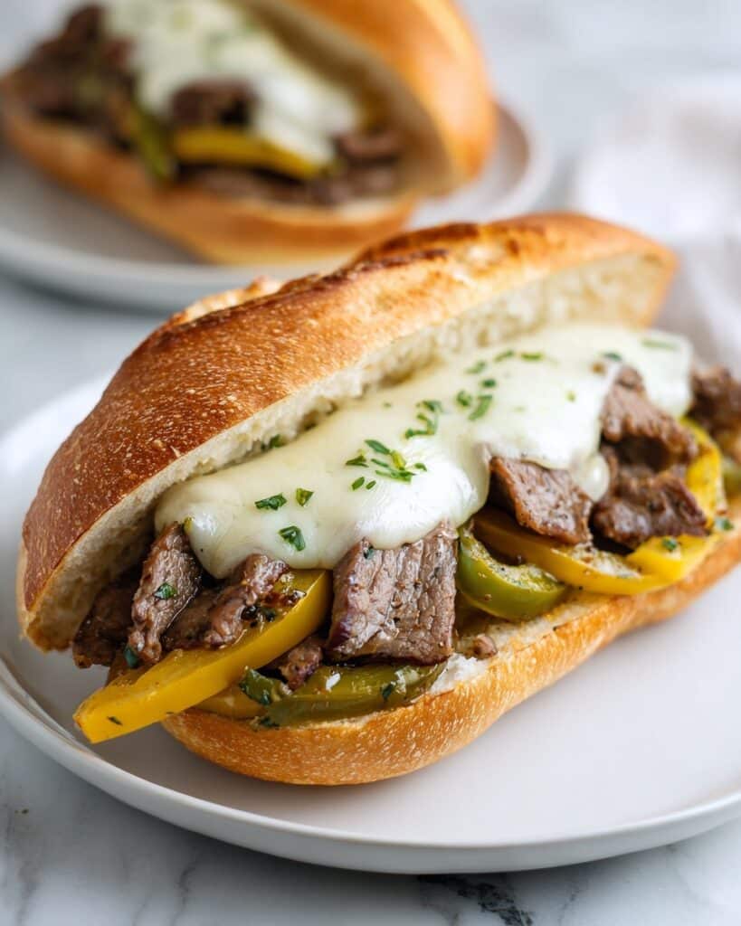 Philly Cheesesteak Sandwich Recipe