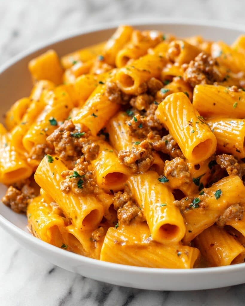 Creamy Beef Pasta Recipe
