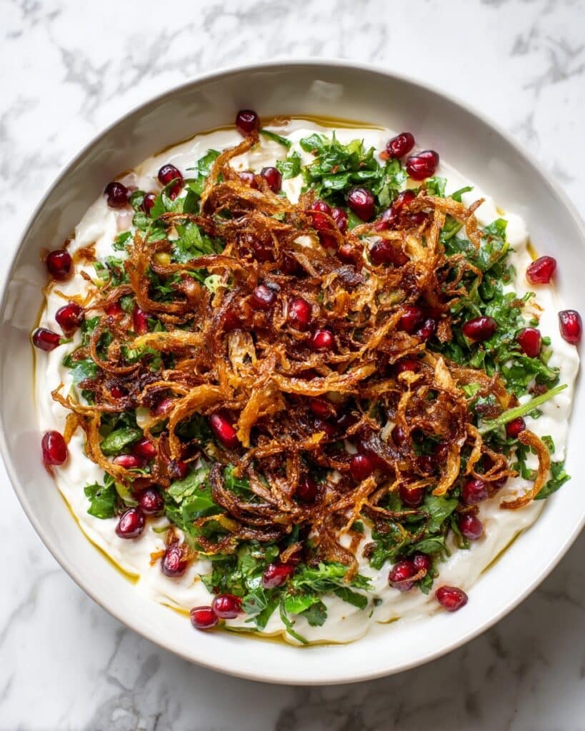 Chicken Shawarma Crispy Rice Salad Recipe