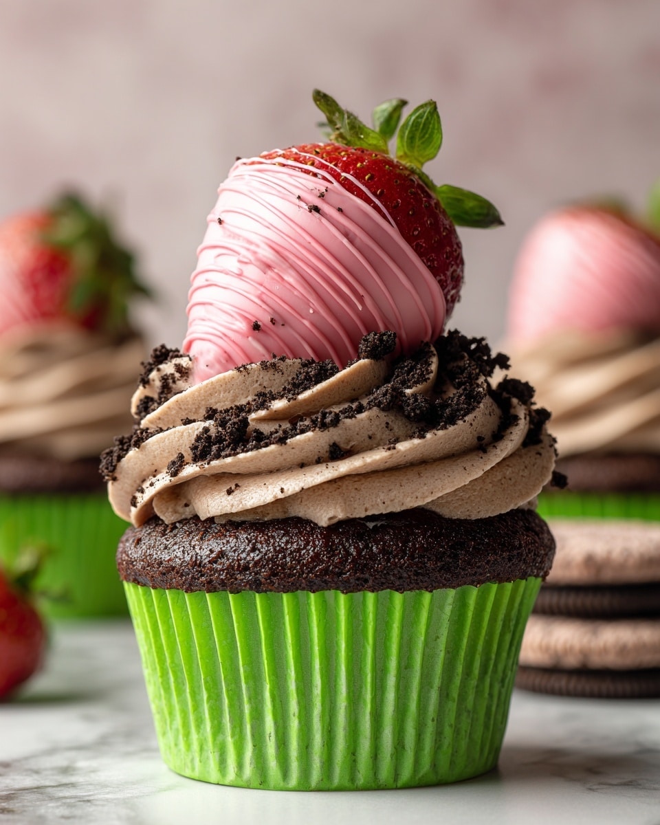 Easter Chocolate Cupcakes (Carrot Patch Dirt Cupcakes) Recipe