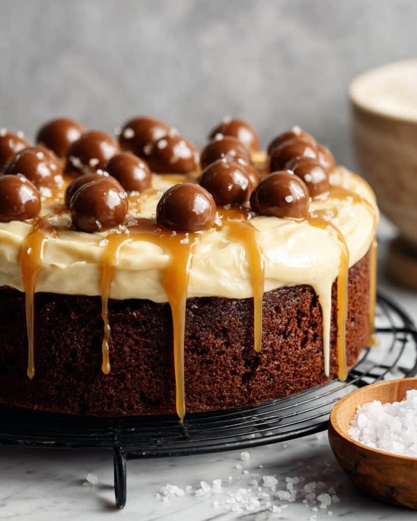 Chocolate Caramel Poke Cake Recipe