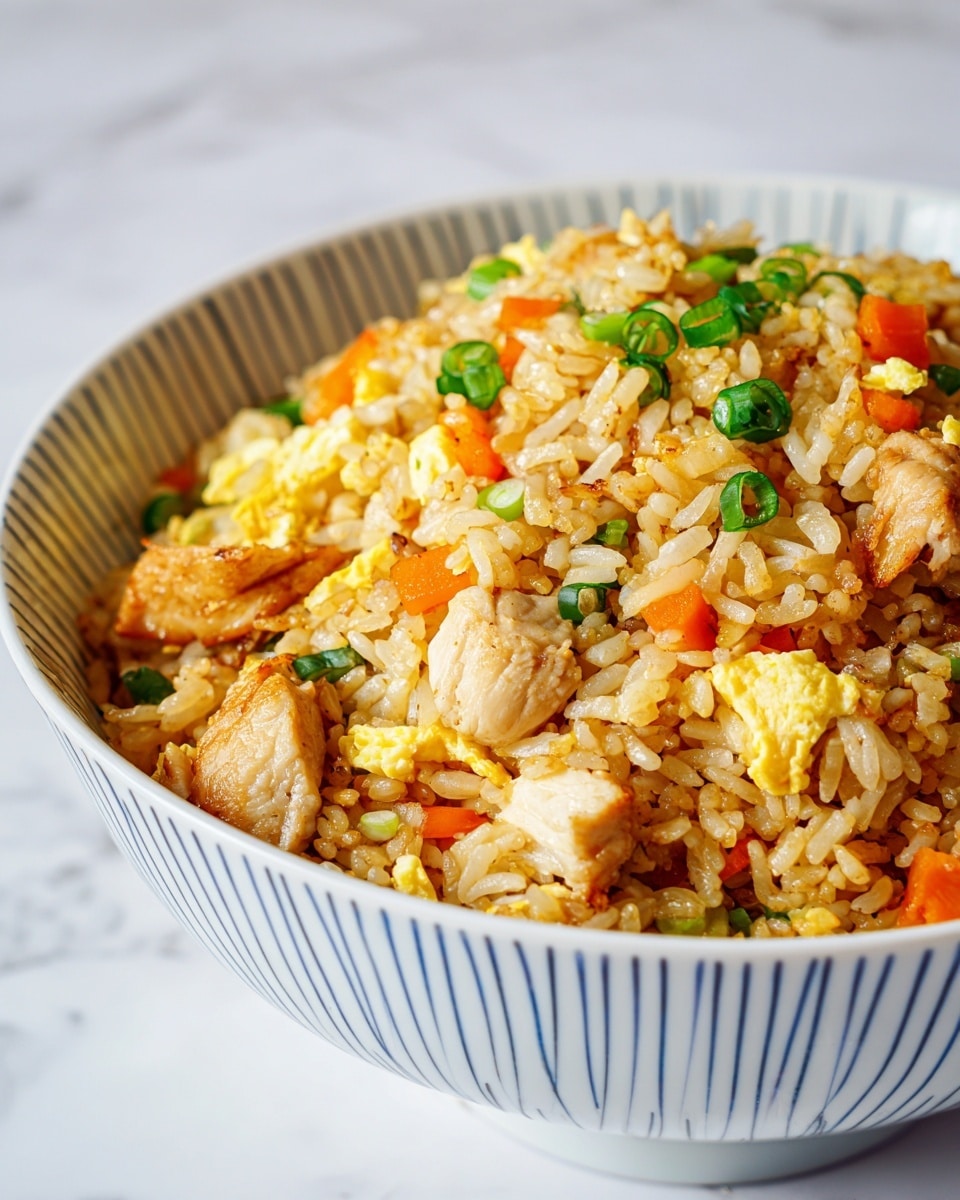 Easy Hibachi Style Chicken Fried Rice Recipe