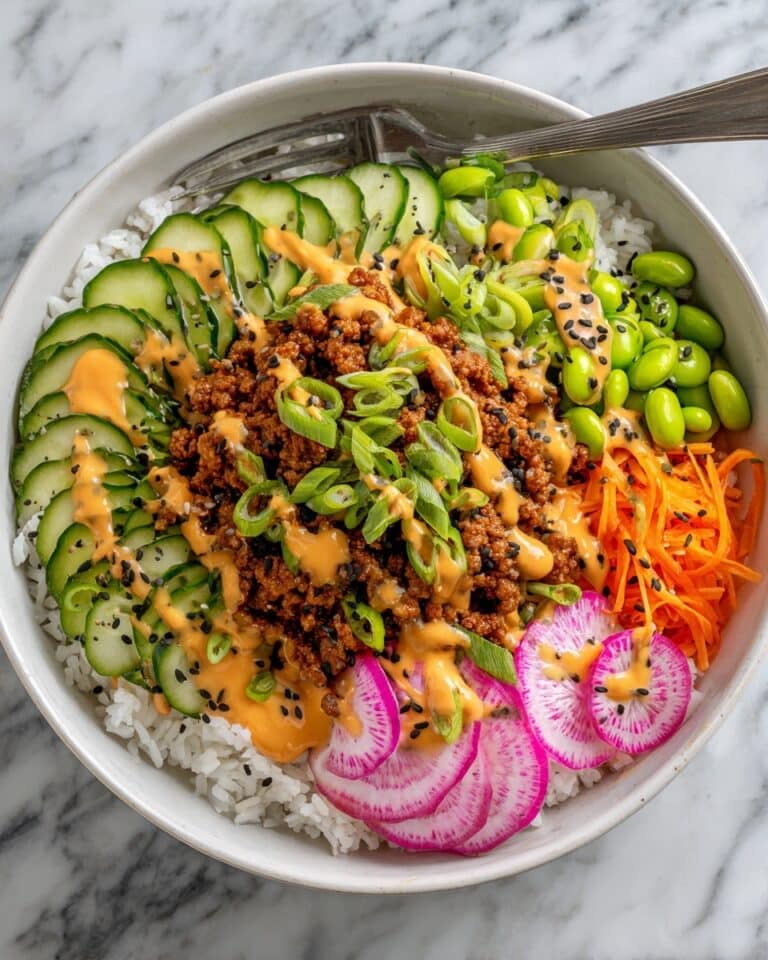 Ground Turkey Rice Bowls with Bang Bang Sauce Recipe