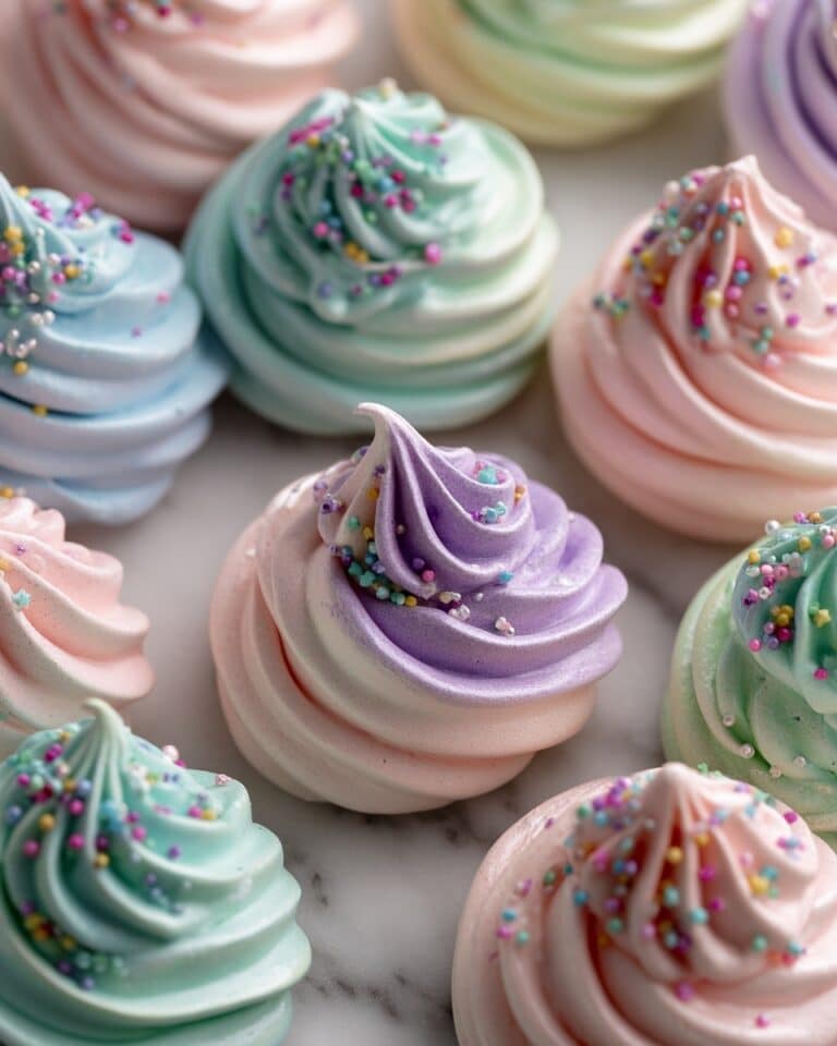 Easter Meringue Cookies Recipe