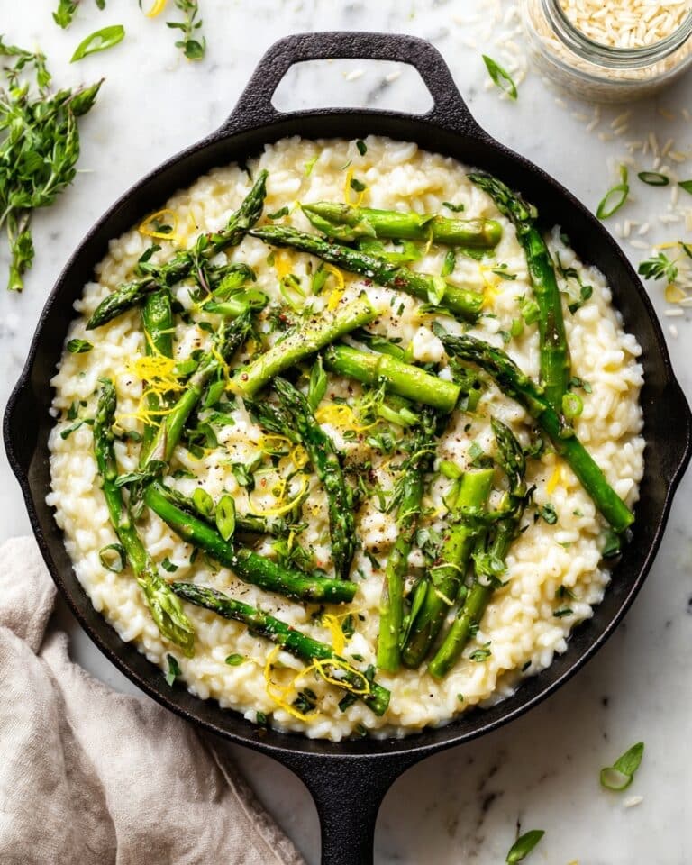 Easy Asparagus Risotto Recipe