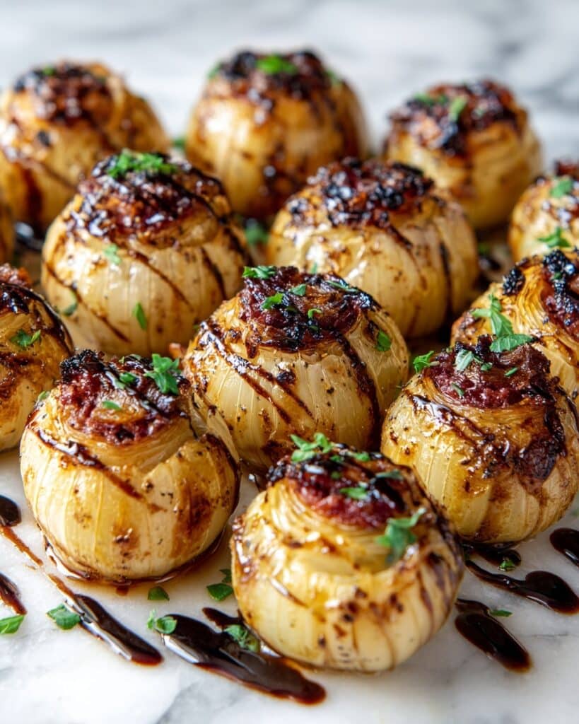 Stuffed Onions (Onion Dolma) Recipe