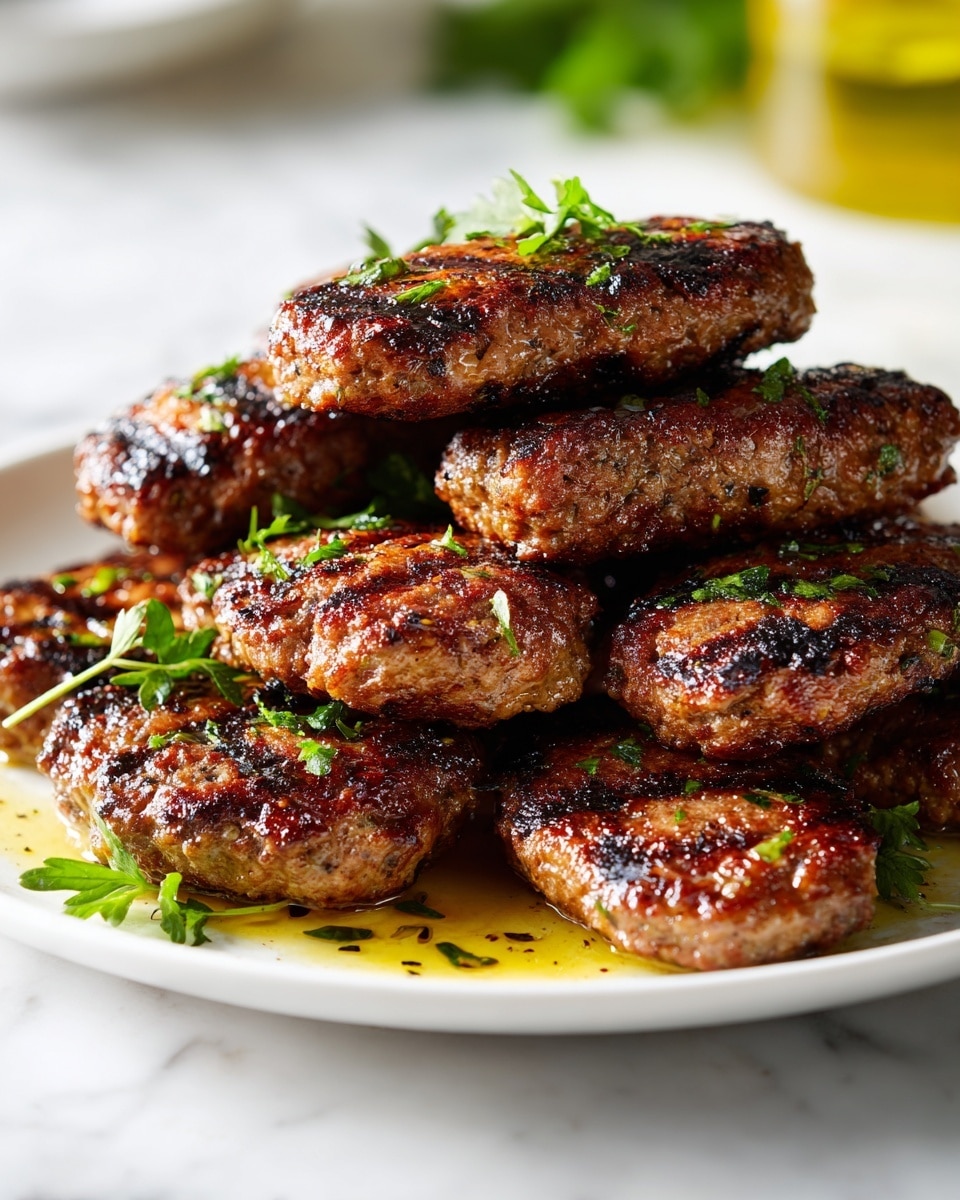 Lebanese Kafta: Juicy Herb-Infused Patties Recipe
