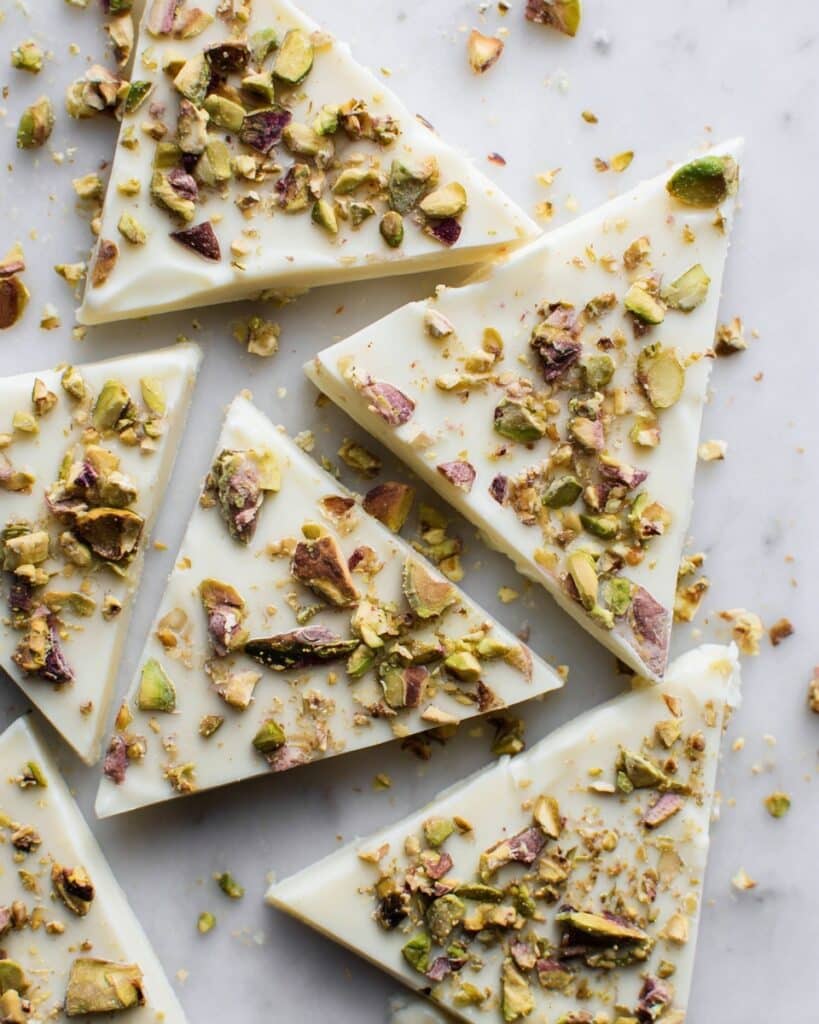 Pistachio Yogurt Bark Frozen Treat Recipe