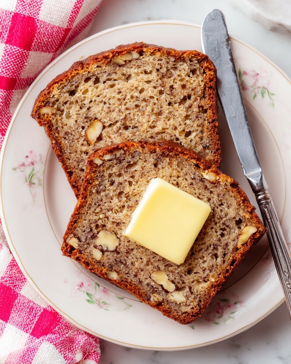 Banana Bread with Chocolate Chips, Walnuts, and Blueberries Recipe