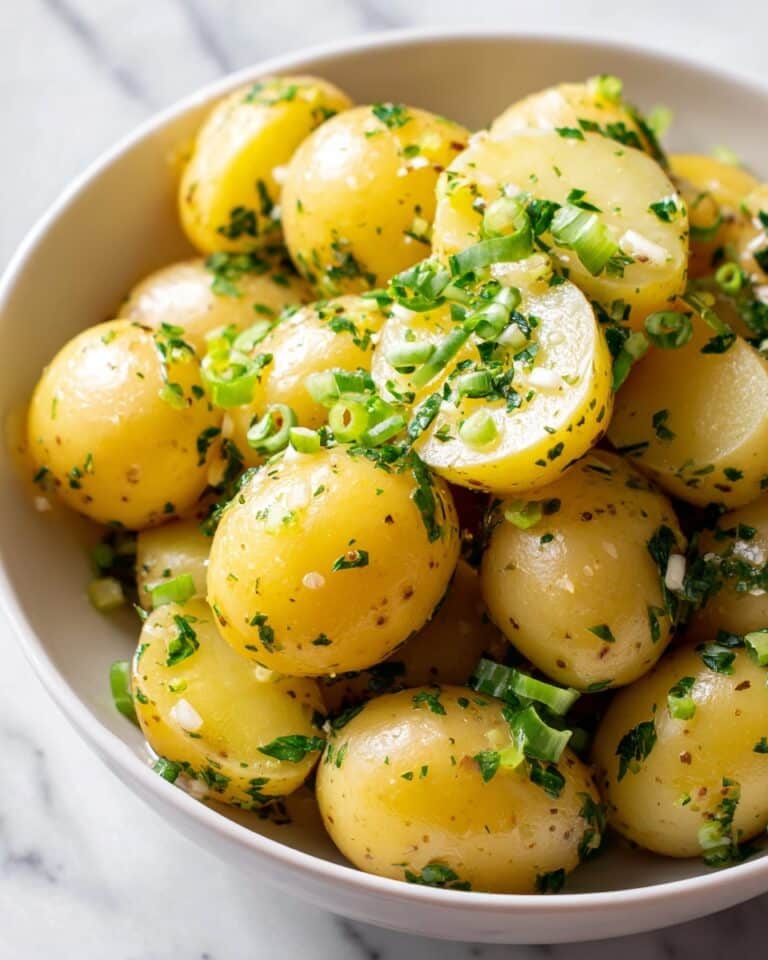 Mediterranean Lemon Potato Salad Recipe