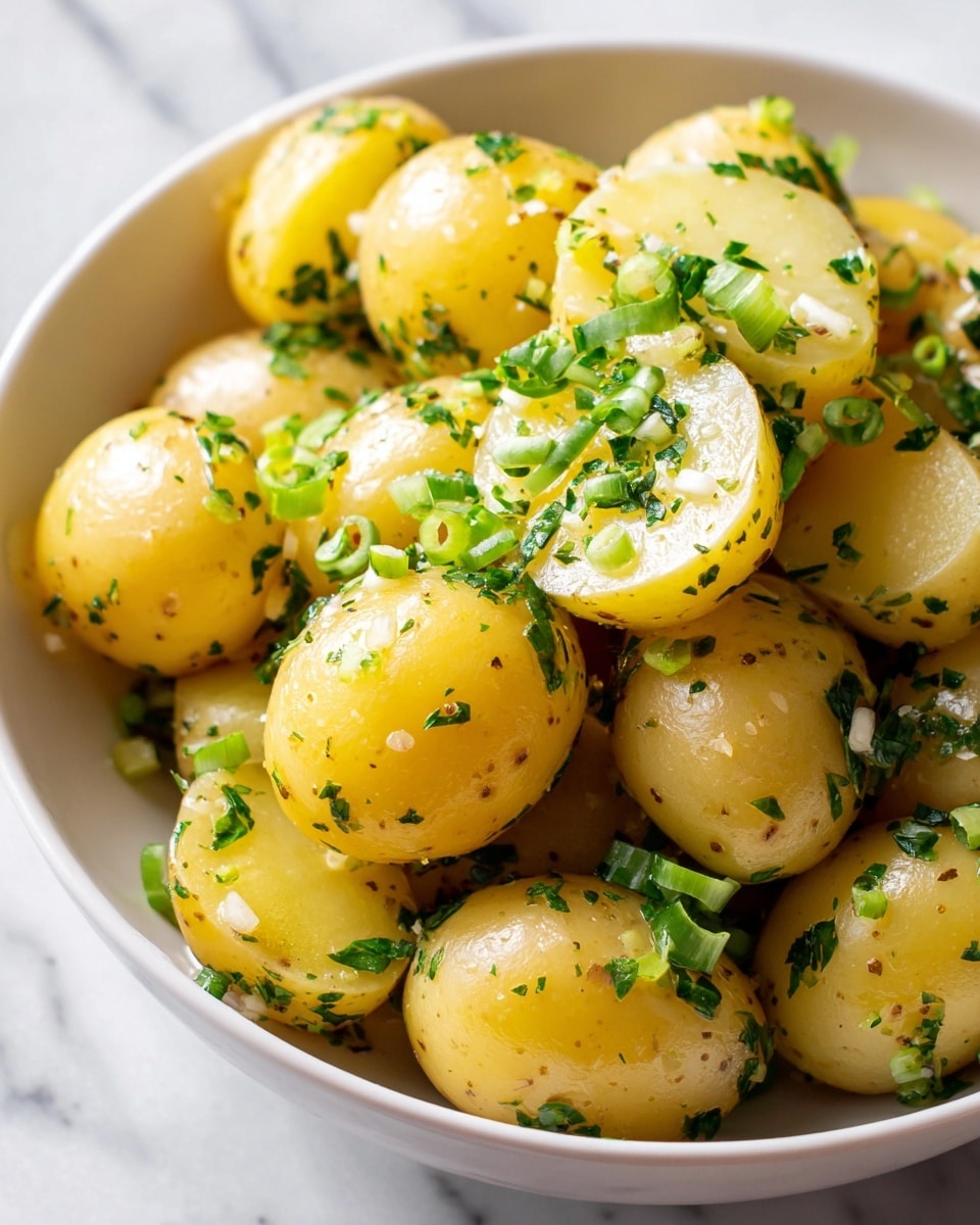 Mediterranean Lemon Potato Salad Recipe