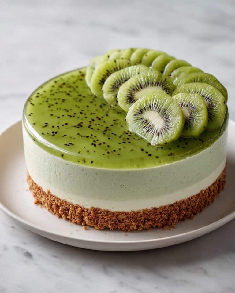 Kiwi Mousse Cake Recipe