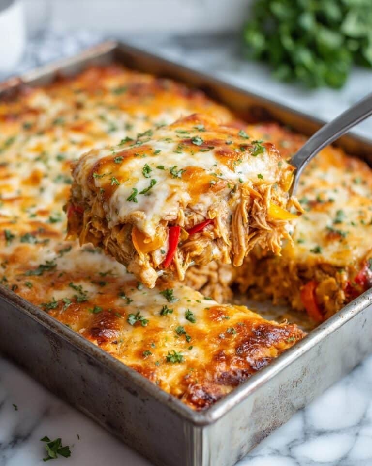 Fajita Chicken Casserole Recipe