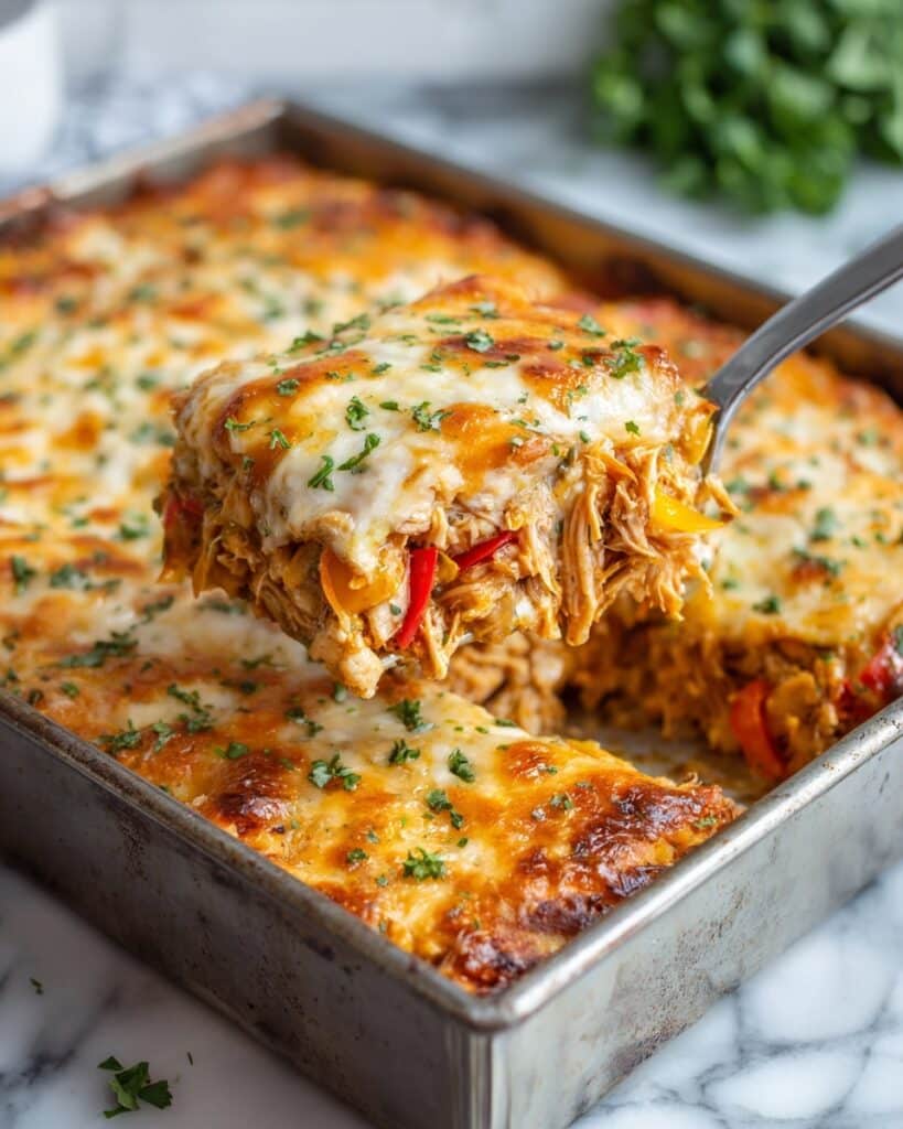 Fajita Chicken Casserole Recipe