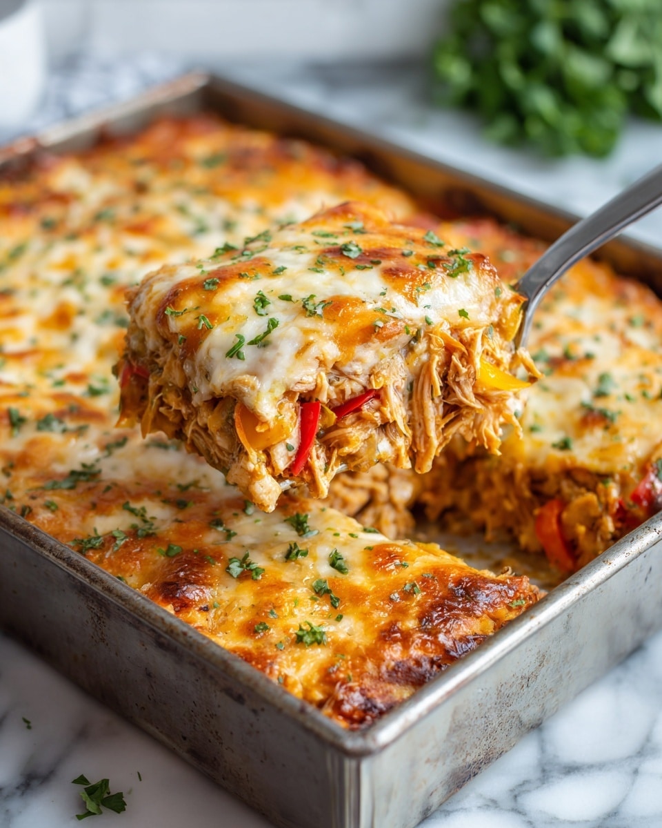 Fajita Chicken Casserole Recipe